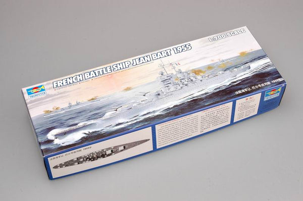 FRENCH BATTLESHIP BART 1950 1/700