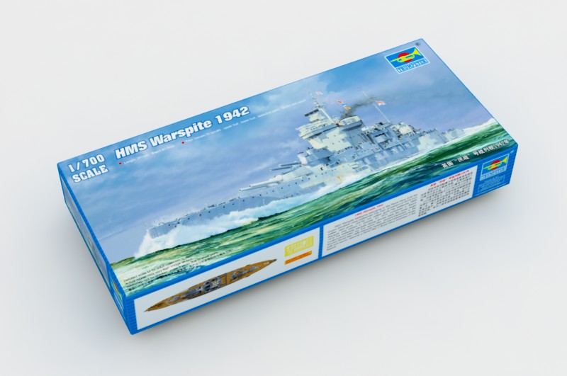 HMS WARSPITE 1942 1/700