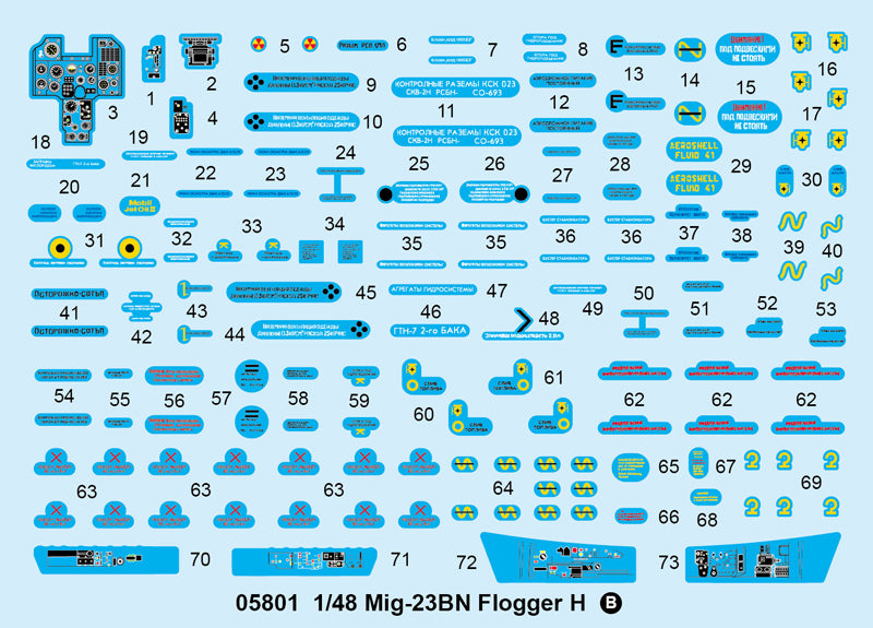 MIG-23BN FLOGGER H 1/48