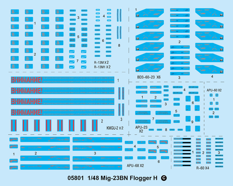 MIG-23BN FLOGGER H 1/48