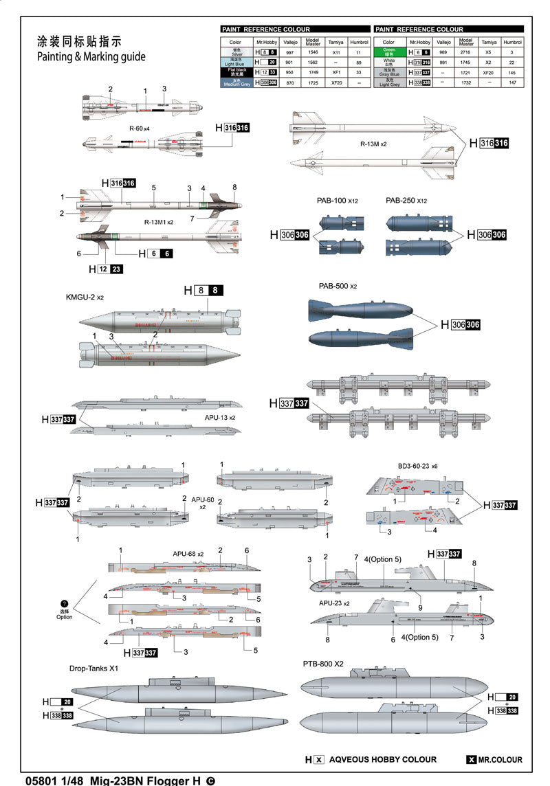 MIG-23BN FLOGGER H 1/48