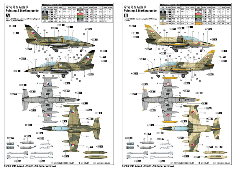 AERO L-39MS/L-59 SUPER ALBATROS 1/48