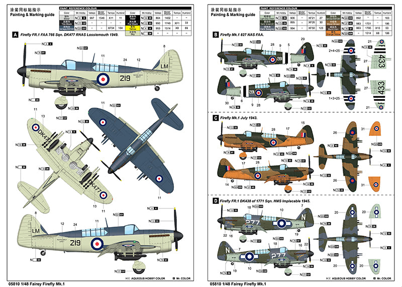 FAIREY FIREFLY MK.1 1/48