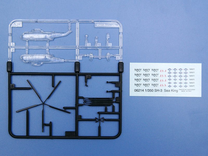 SH-3H SEA KING HELICOPTER 1/350