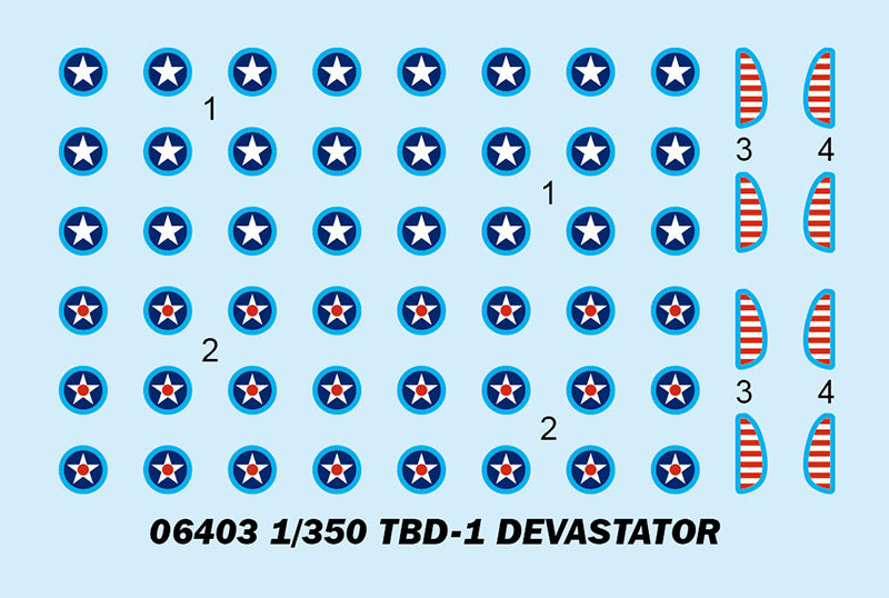 TBD-1 DEVASTATOR (PRE-PAINTED) 1/350