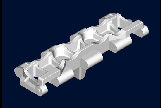 TRACK LINK FOR RUSSIN 1946 580MM 1/35