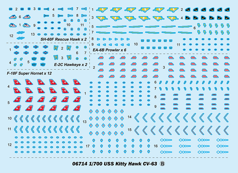 USS KITTY HAWK CV-631/700