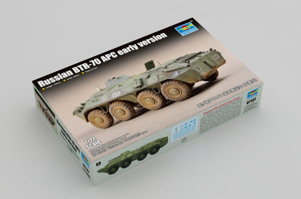 RUSSIAN BTR-70 APC EARLY VERSION 1/72