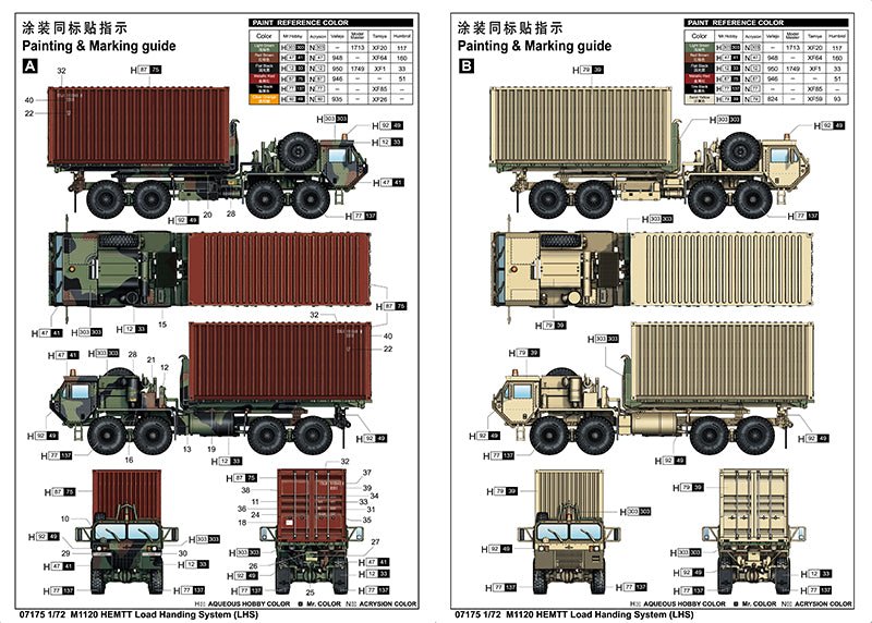 M1120 HEMTT LOAD HANDING SYSTEM 1/72