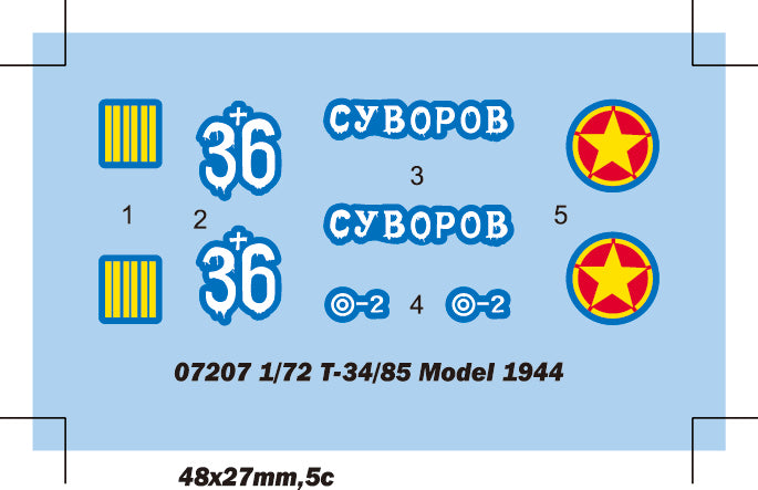 SOVIET T-34/85      MOD.1944