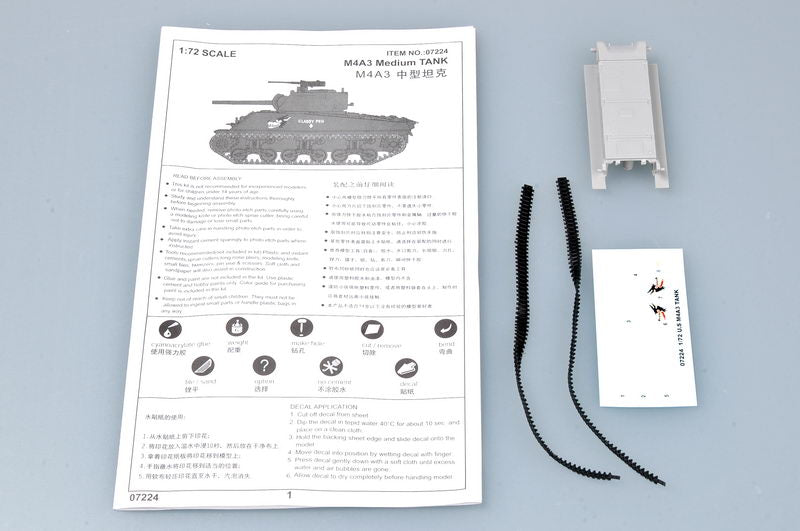 M4A3 TANK 1/72