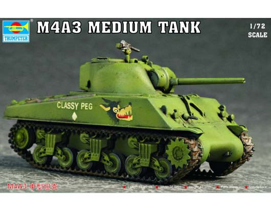 M4A3 TANK 1/72