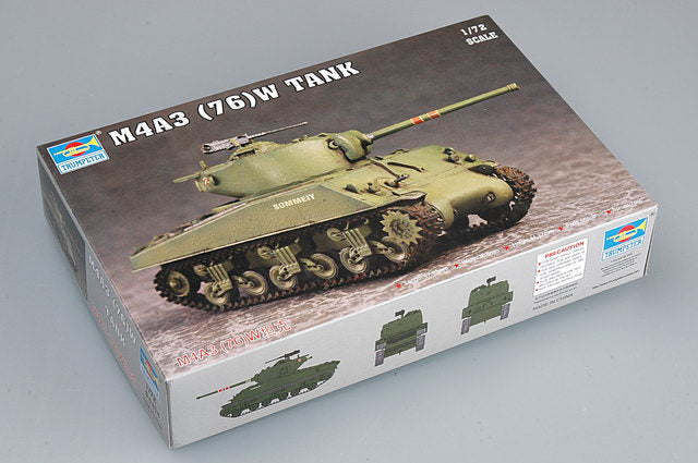 M4A3 76(W) TANK 1/72