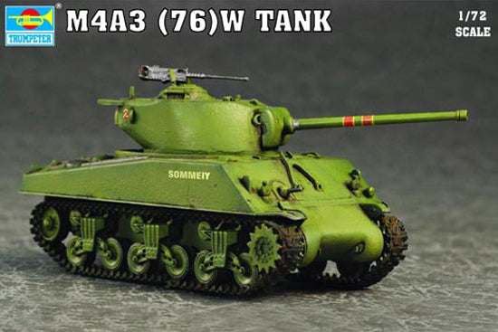 M4A3 76(W) TANK 1/72