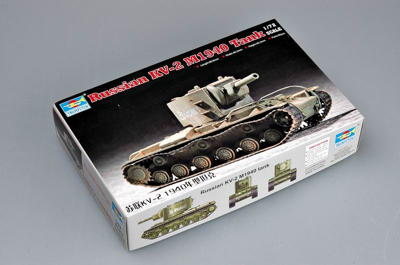 SOVIET KV-2 M1940 TANK 1/72