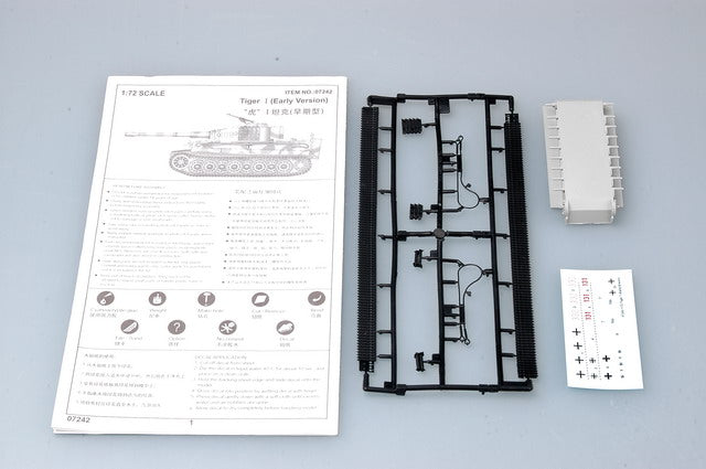 TIGER 1 TANK (EARLY)1/72