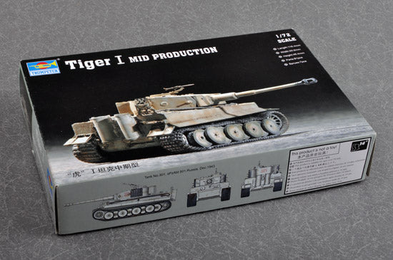 TIGER 1 TANK (MID.) 1/72