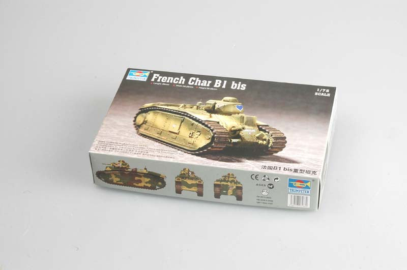 FRENCH CHAR B1 HEAVYTANK 1/72