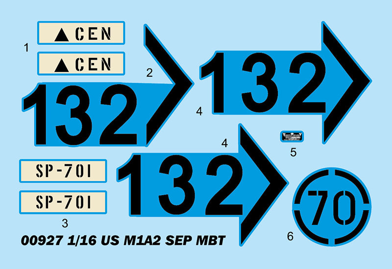 US M1A2 SEP MBT 1/16