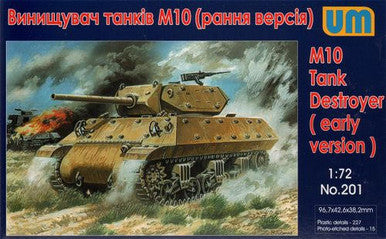 1/72 Uni Model M10 Tank destroyer (early version)