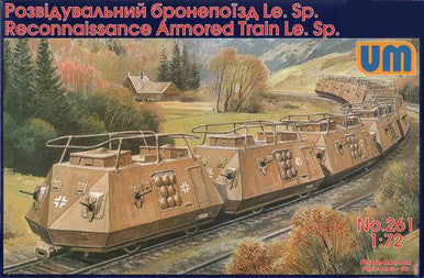 1/72 Uni Model Reconnaissance armored train Le.Sp