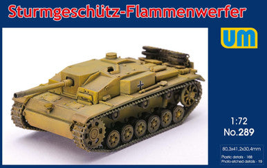 1/72 Uni Model Sturmgeschutz Flammenwerfer