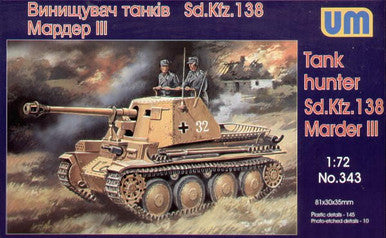 1/72 Uni Model MarderIII Sd. 138