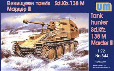 1/72 Uni Model MarderIII Sd. 138M