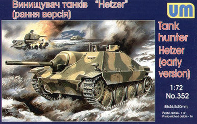 1/72 Uni Model Hetzer (early version)