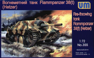 1/72 Uni Model Fire-throwing tank Flammpanzer 38 (Hetzer)