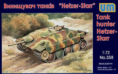 1/72 Uni Model Tank hunter Hetzer-STARR