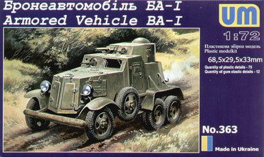 1/72 Uni Model Armored Vehicle BAI