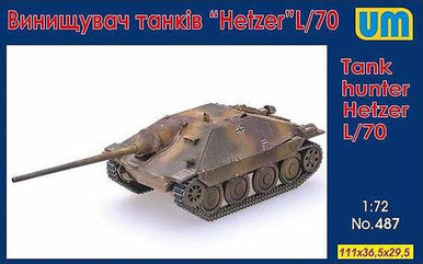 1/72 Uni Model Tank hunter Hetzer L/70