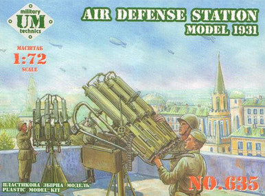 1/72 Uni Model Air Defense station model 1931