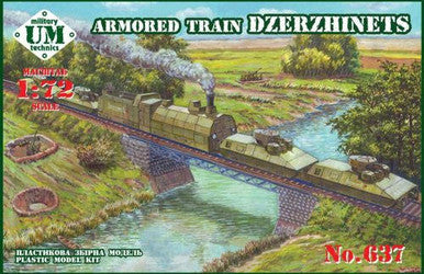 1/72 Uni Model Armored train Dzerzhinets