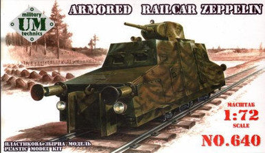 1/72 Uni Model Armored railcar Zeppelin