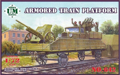 1/72 Uni Model Armored train platform