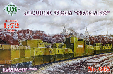 1/72 Uni Model Armored train Stalinets