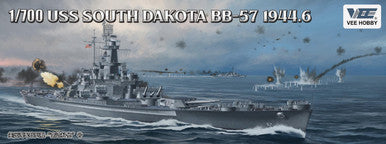 1/700 Vee Hobby USS South Dakota BB-57 1944 (Standard Edition)