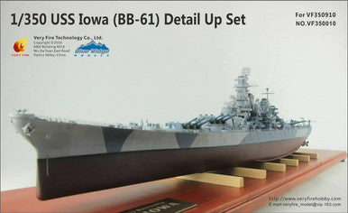 1/350 Very Fire Scale Models USS Iowa BB-61 Detail Up Set