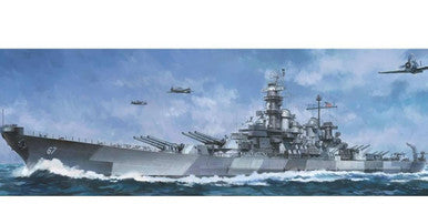 1/350 Very Fire USS Montana BB-67 Battleship - DELUXE Plastic Model Kit