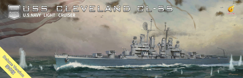 USS Cleveland CL-55 (Deluxe Version)