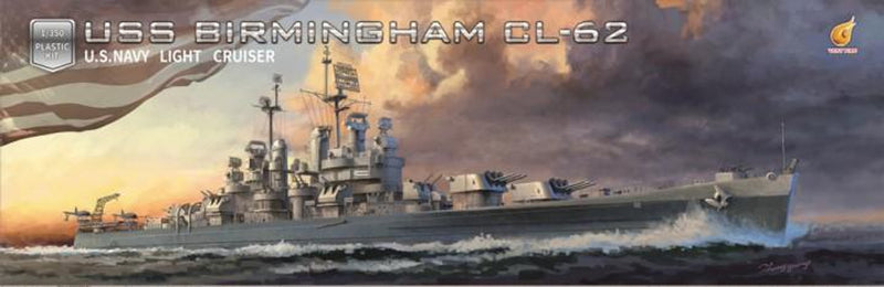 USS Birmingham CL-62 Light Cruiser (Standard Version)