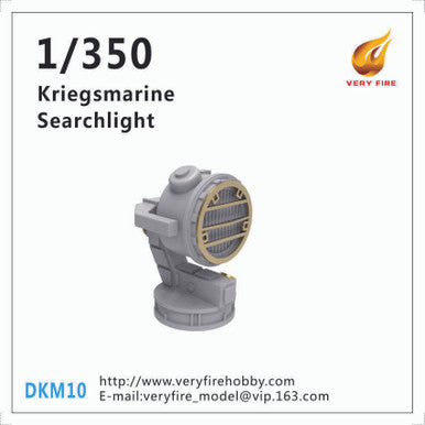 1/350 Very Fire Scale DKM Searchlight (6 Sets)