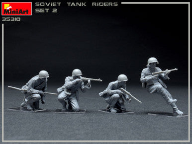 1/35 Miniart WWII Soviet Infantry Tank Riders Set 2 (4)