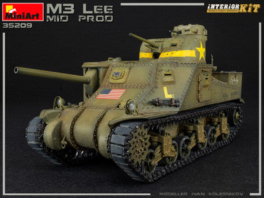 1/35 Miniart M3 Lee Mid Production Tank w/Full Interior