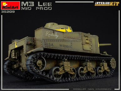 1/35 Miniart M3 Lee Mid Production Tank w/Full Interior