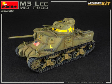 1/35 Miniart M3 Lee Mid Production Tank w/Full Interior