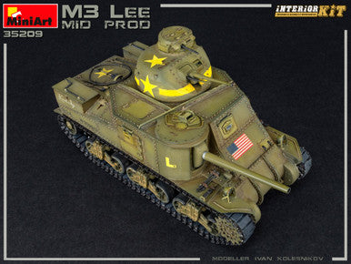 1/35 Miniart M3 Lee Mid Production Tank w/Full Interior