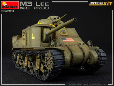 1/35 Miniart M3 Lee Mid Production Tank w/Full Interior